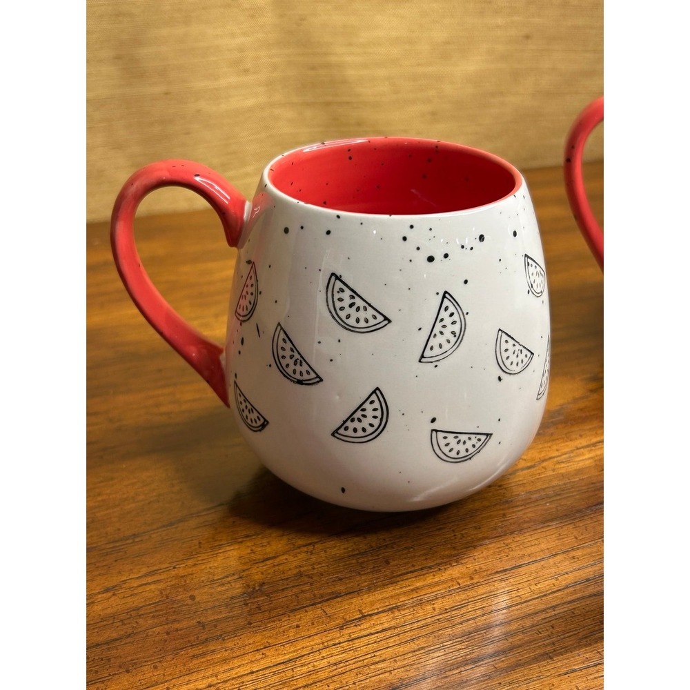 Meritage Set of 4 Mugs Easter Bunny, Unicorn, Watermelon - Picture 3 of 9